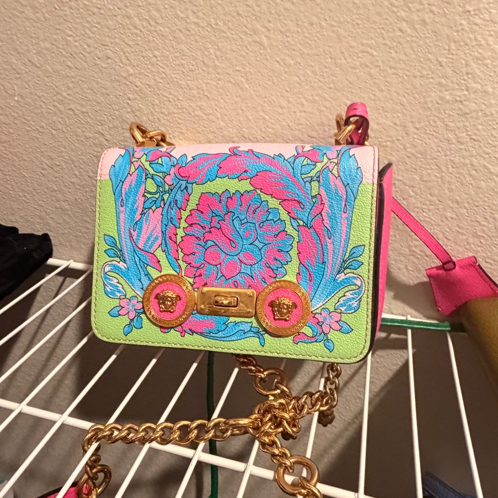 Versace Pink technicolor baroque